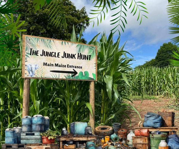 Manor Farm Maze start Jungle Junk