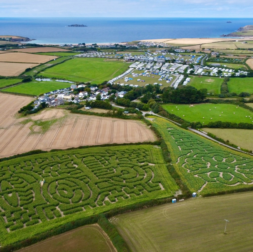 St Merryn Maze coast