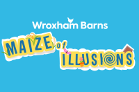 Wroxham Barns Maize of Illusions Maize Maze logo